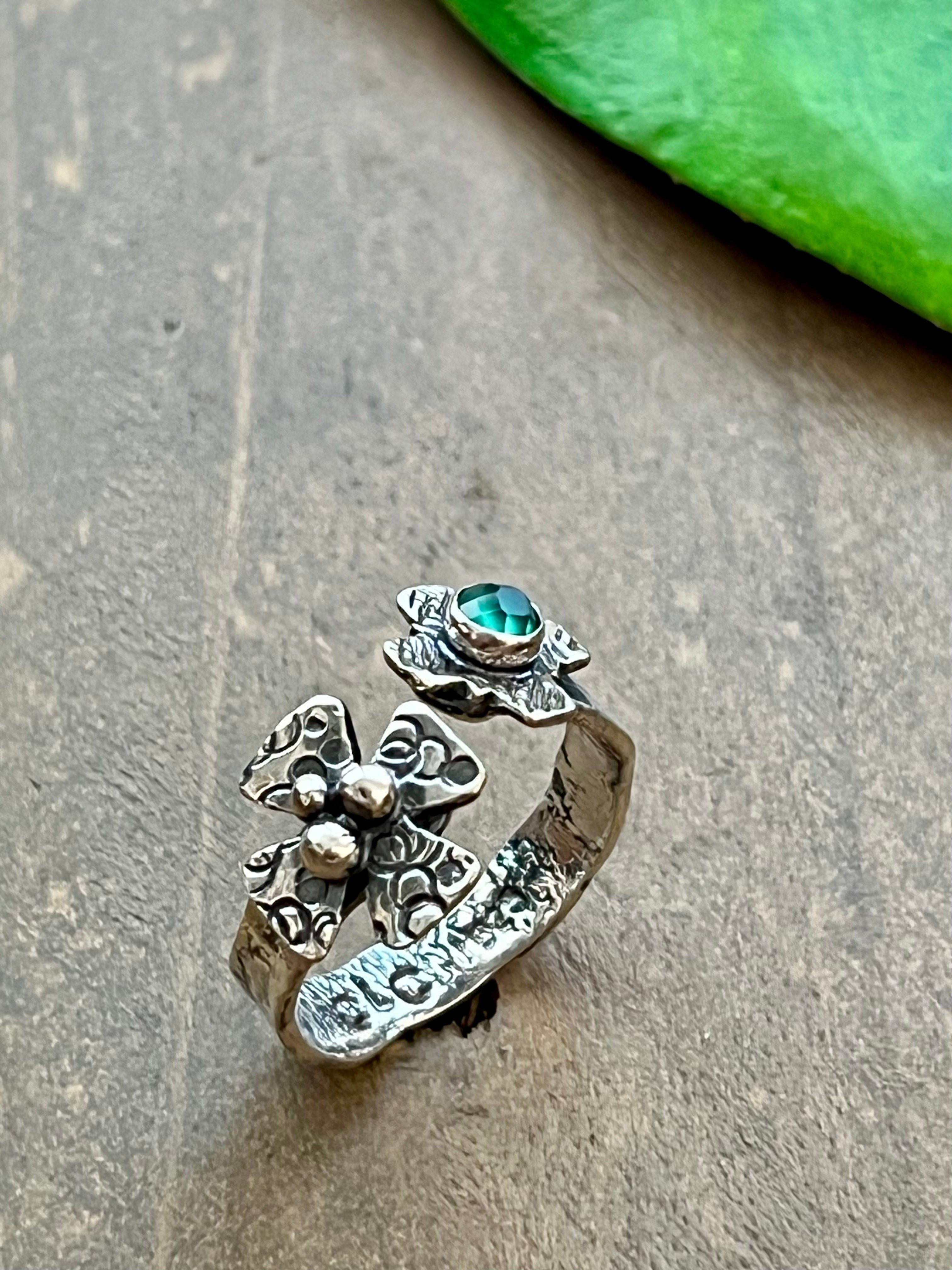 El Coro Ring (green onyx)