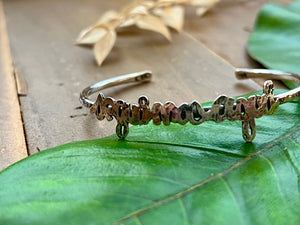 Seguimos Aquí - Sterling Silver Cuff