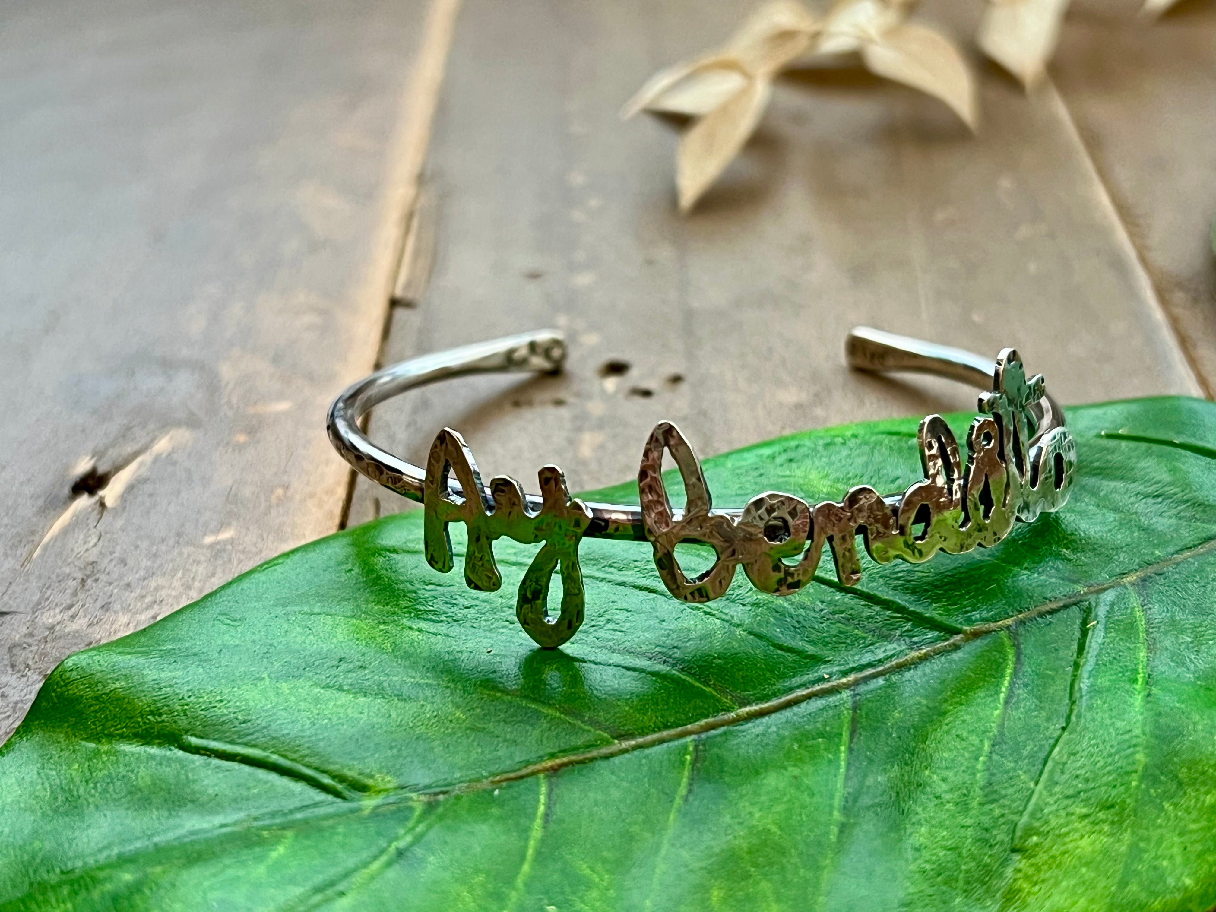 Ay Bendito - Sterling Silver Cuff