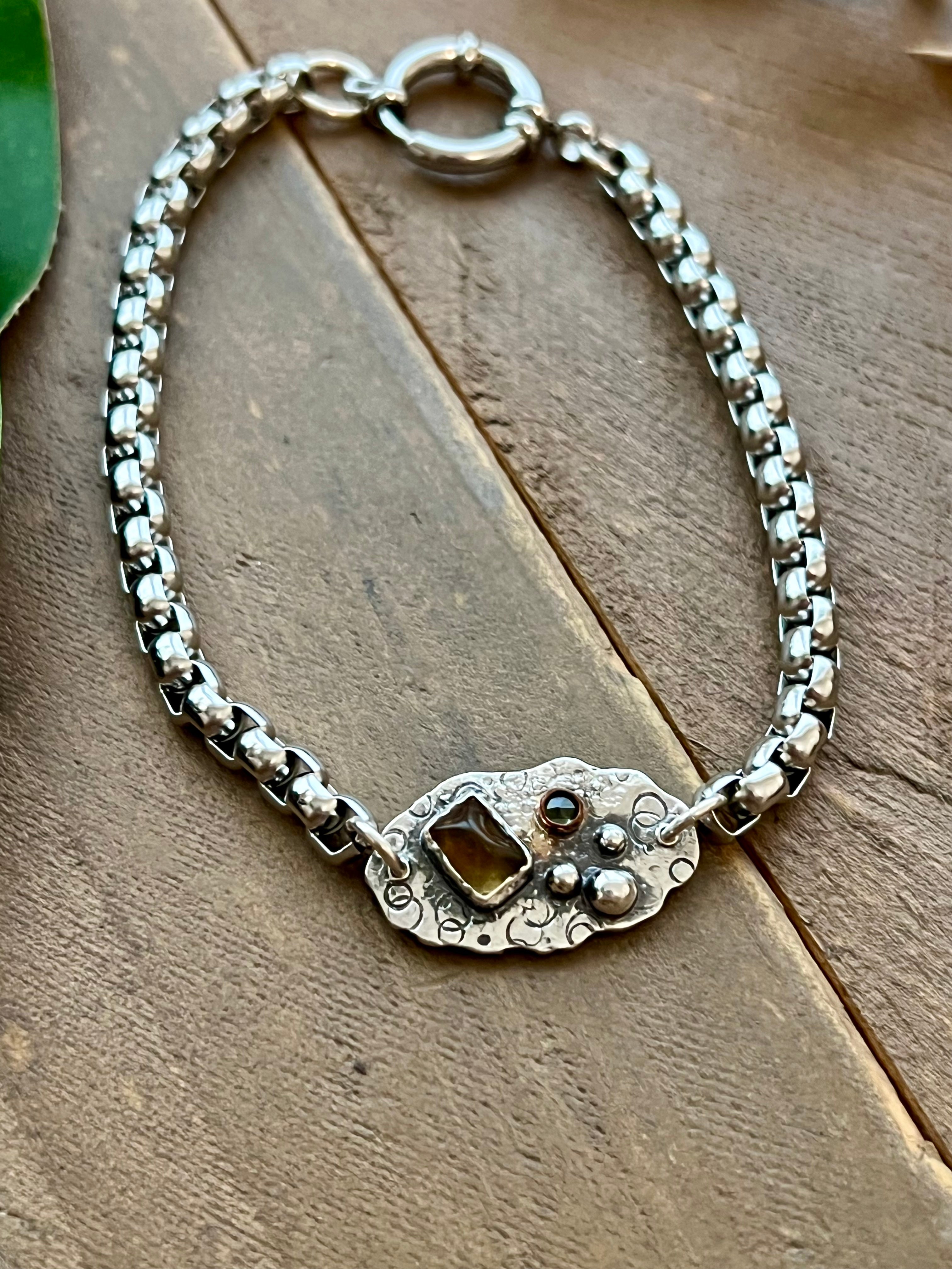 Gemstones Chain Bracelet I