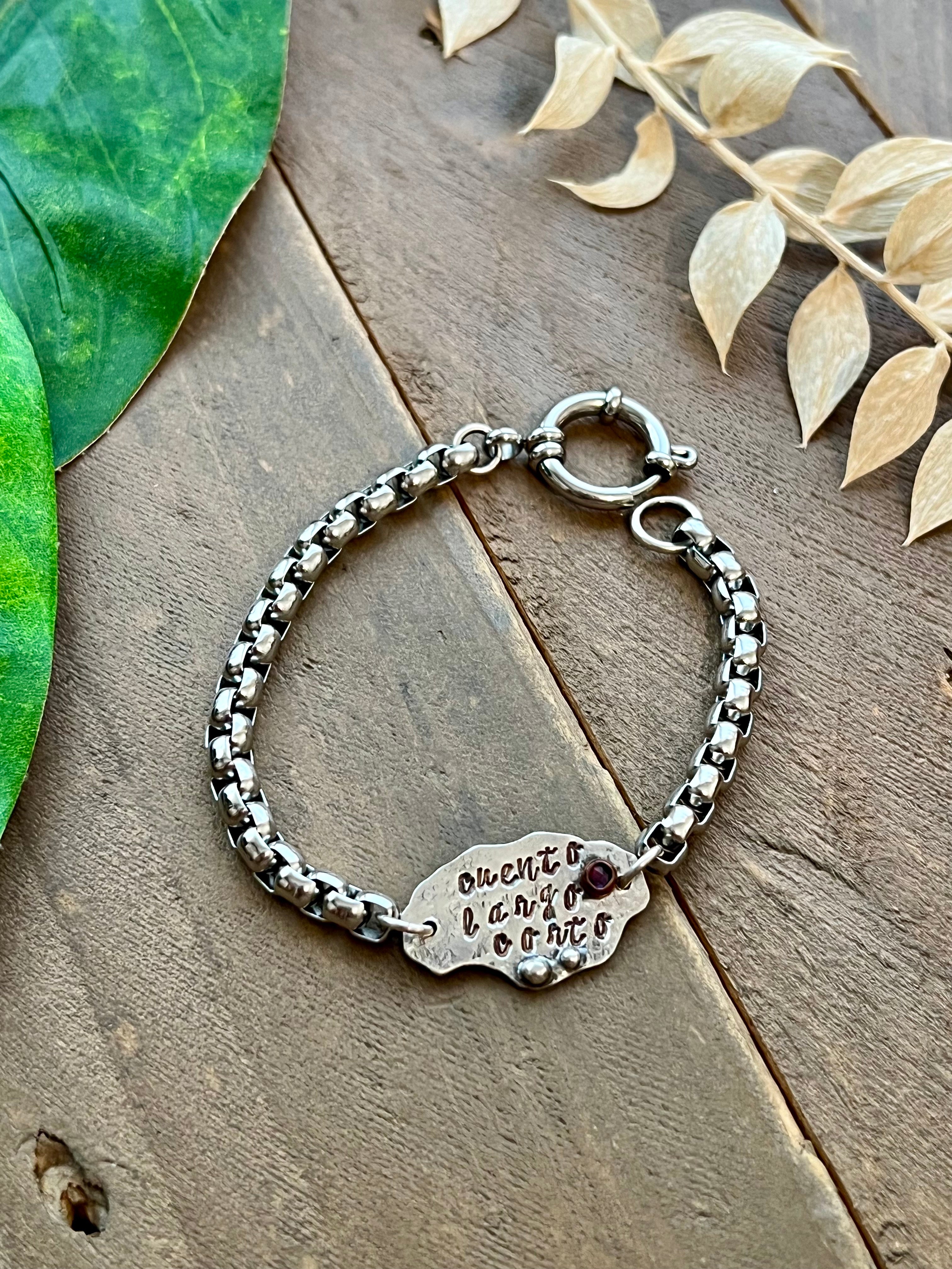 Cuento Largo Corto Chain Bracelet