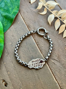 Cuento Largo Corto Chain Bracelet