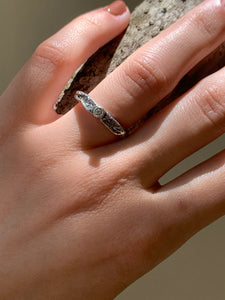Tetuán White Sapphire Ring