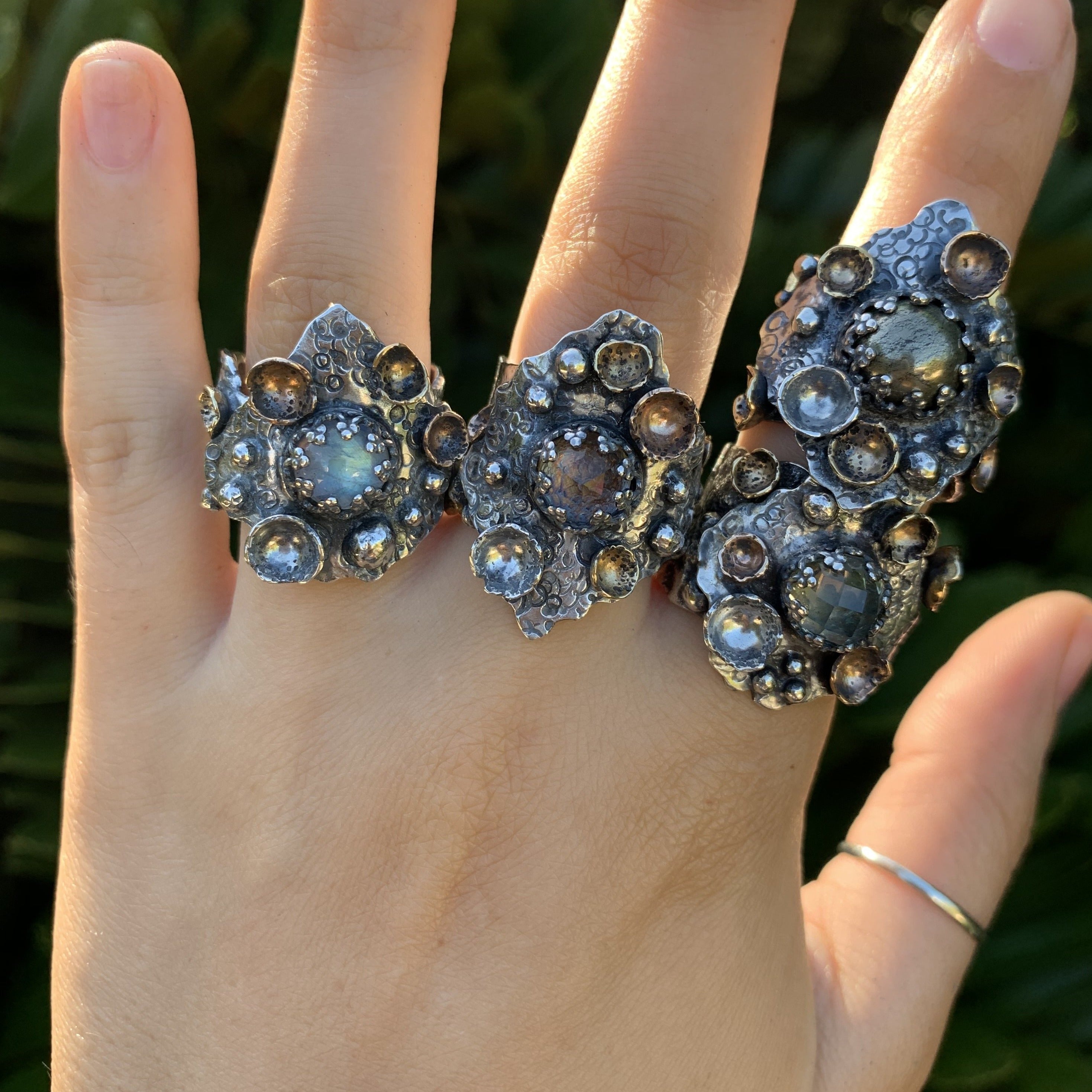 Sombra Statement Rings